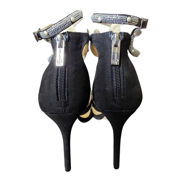 JESSICA SIMPSON Janya Caged Rhinestone Dress Sandals - Size 10 - Picture 4 of 8